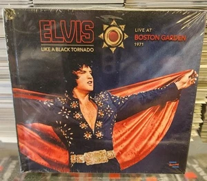 ELVIS PRESLEY LIKE A BLACK TORNADO LIVE AT BOSTON GARDEN 1971 DELUXE W/Booklet - Picture 1 of 4