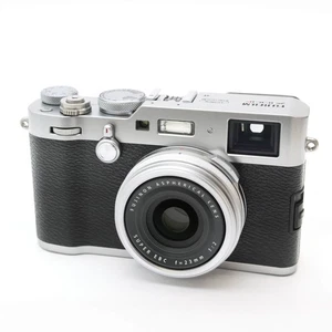 Fujifilm Fuji X100F Silver Digital Camera Shutter Count 9142 - Picture 1 of 12