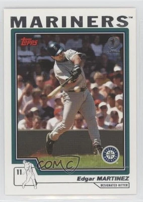 2004 Topps 1st Edition Edgar Martinez #388 HOF - Image 1 of 2