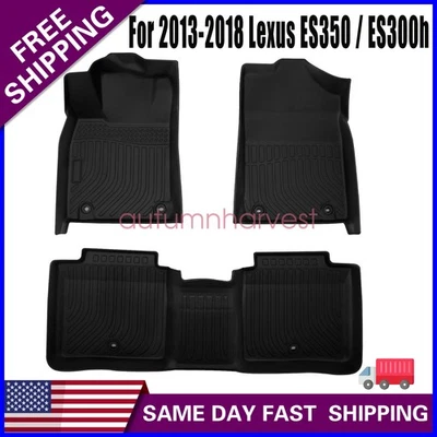 Alfombrillas delanteras y traseras para Lexus ES350/ES300h TPE 2017 2018 impermeables Foto 1 de 4
