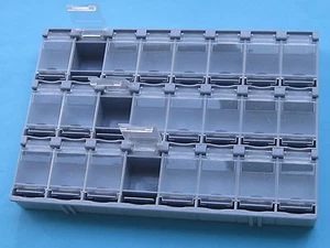 1 pcs SMT Electronic Component Mini Storage Box 24 Lattice T-156 New - Picture 1 of 4