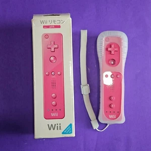 Official Wii Remote Nintendo NON Motion Plus PINK 👾Nunchuck U BOX Controller - Picture 1 of 1