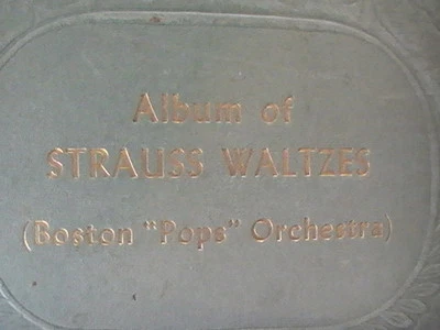 Album of Strauss Waltzes (Boston "Pops" Orchestra) (1941?) - Image 1 of 4