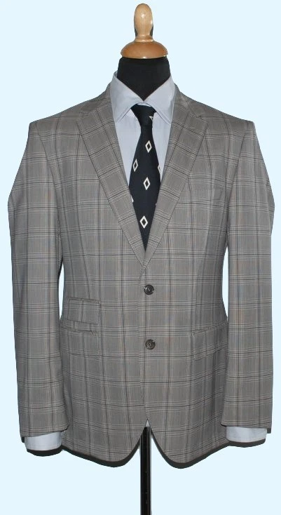 Hugo Boss Selection Schurwollmix Stretch-Anzug Gr.: 50 NEU - Bild 1 von 1