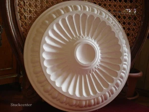 Estuco - Roseta de estuco 100-402 - Estuco - Roseta muy clásica 33 cm - Imagen 1 de 1