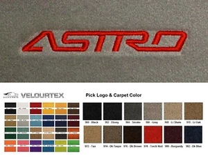 Lloyd Mats Velourtex Chevrolet Astro Custom Front Floor Mats (1985-2005) - Imagen 1 de 8