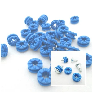 Anti Vibration Shock Bushing PC Case Mod PCB HDD Soft Disk Drive Screw Pack 8pc - Picture 1 of 9