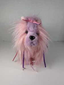 Webkinz Pink Ribbon Yorkie Dog HM410 Ganz No code - Picture 1 of 6