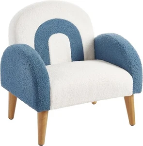 Ball & Cast Toddler Kids Boy Girl Plush Armrest Chair - Blue - 20 in - NEW! - Picture 1 of 13