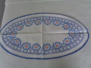  antikes Deckchen handgestickt - Bild 1 von 1