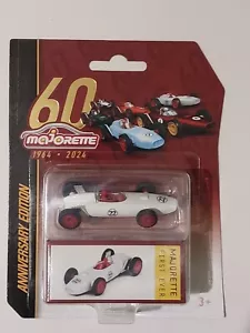 Majorette 60 Ans Anniversary Collection First Ever . F1 Blanc Neuf en boite - Imagen 1 de 1