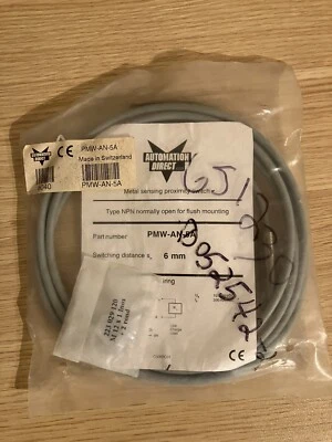 Automation Direct PMW-AN-5A Metal Sensing Proximity Switch - Image 1 of 2
