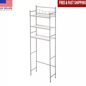 3 Tier Bathroom Space Saver Over the Toilet Storage Unit Organizer Shelf Rack US - Picture 1 of 6