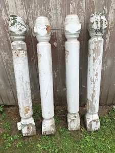 4 POSTs 1855 Architectural Salvage - Picture 1 of 12