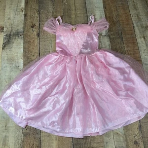 Barbie Vestido Talla 4-6X Rosa - Imagen 1 de 12