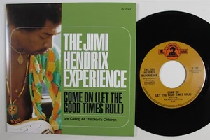 Rock 45 JIMI HENDRIX EXPERIENCE Come On LEGACY VG+ picture sleeve h - Picture 1 of 2