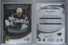 2020 Ultimate Collection Introductions Onyx Black /25 Kirill Kaprizov Rookie RC