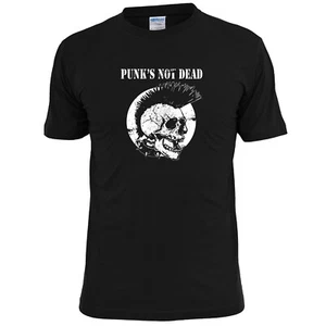 Mens Punks Not Dead (v2) Punk Rock T Shirt Pistols Ruts Buzzcocks - Picture 1 of 2