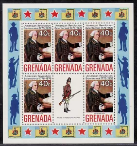 Grenada ScC29 S/S Bicentenario Americano, John Hancock - Foto 1 di 1