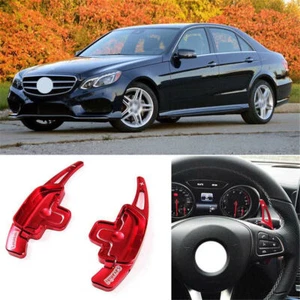 Alloy Steering Wheel DSG Paddle Shifters Extension For Mercedes E-Class 08-13 - Bild 1 von 7