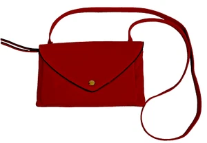Bandolera Lodis Sling Pequeña 9"x5" Sobre Cartera Roja - Imagen 1 de 11