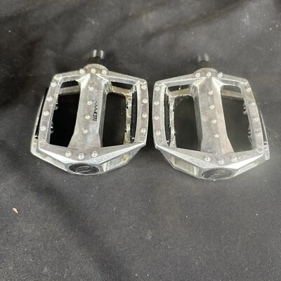 NOS Union K370 BMX Bear Trap Pedals Alloy Steel Vintage Bicycle Parts MTB - Image 1 of 4