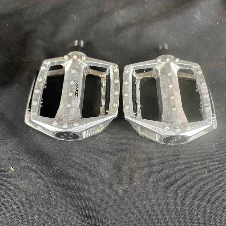 Nuevo de Lote Antiguo Union K370 BMX Bear Trap Pedales Aleación Acero De Colección Bicicleta Piezas MTB Foto 1 de 4