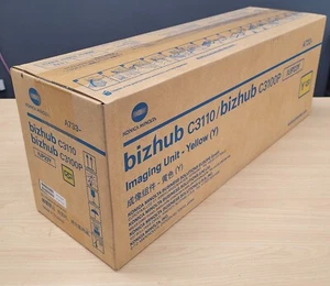 Konica Minolta C3110 C3100P Genuine OEM Yellow Imaging Unit Drum Unit IUP23Y - Picture 1 of 4