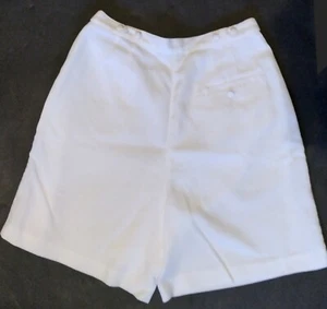 Liz Golf Shorts Women's Size 12 Stretch Khaki Golf Shorts Lined EUC! - Picture 1 of 7