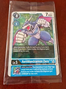 DIGIMON - AEROVEEDRAMON ZERO - CAJA TOPPER DUO PROMOCIÓN - P-047 - NUEVO Y SELLADO - Imagen 1 de 1