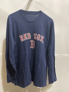 Boston Red Sox men’s medium long sleeve shirt Fanatics blue - Picture 1 of 4