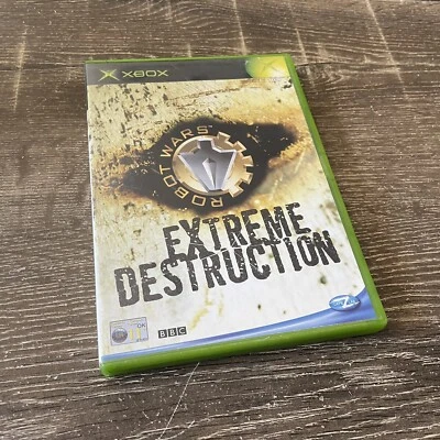 Robot Wars Extreme Destruction Xbox Original Game + Manual • 2002 Xbox Games PAL - Image 1 of 3
