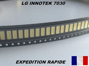 LG INNOTEK LED TV BACKLIGHT 7030 1W 6V 100-110LM BLANC FROID TRES LUMINEUX - Foto 1 di 3