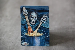 Raise Pasta | MTG Satirical Altered Art - Picture 1 of 3