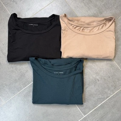 Lote de 3 camisetas de algodón Pima Universal Standard 3X (22-24) para mujer Foto 1 de 4