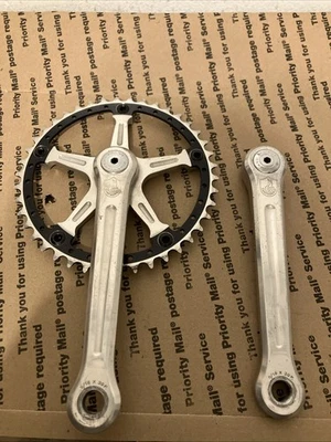 Campagnolo strada 曲柄组 172.5 42t 链环 复古 — 第 1/4 张图片