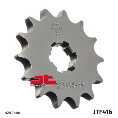 JT  Front sprocket 13T FITS Suzuki RM85 L  2002-2016 2017 2018 2019 2020 2021 - Image 1 of 3