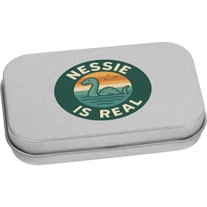 Caja de almacenamiento/estaño con bisagras de metal 'Nessie Is Real' (TT056720) - Imagen 1 de 21