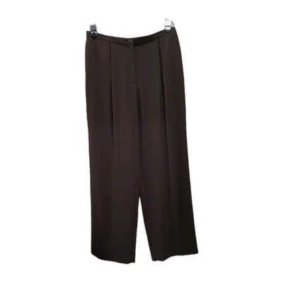 NWT JM Collection Jennifer Moore Wide Leg Pants Brown Size 14 - Image 1 of 4