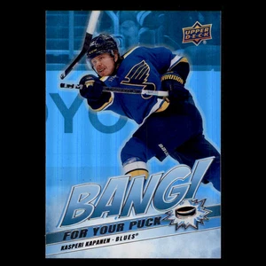 Kasperi Kapanen #BP-11 2024-25 Upper Deck Bang For Your Puck St. Louis Blues NHL - Foto 1 di 4