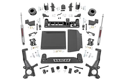 Rough Country 4" Inch Lift Kit for 2022-2025 Toyota Tundra 2WD/4WD - 70430 - Image 1 of 4