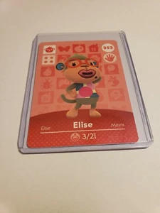 Elise # 353 Animal Crossing Amiibo Card Horizon Series 4 MINT NEVER SCANNED! - Picture 1 of 1