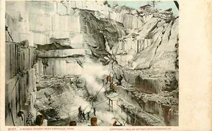 Postal de 1903 de cantera de mármol Louisville Blount County cerca de Knoxville Tennessee - Imagen 1 de 2