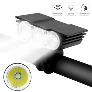 90000LM Super Bright LED Bike Light Bicycle Torch Front Rear Lamp Rechargeable - Picture 1 of 14