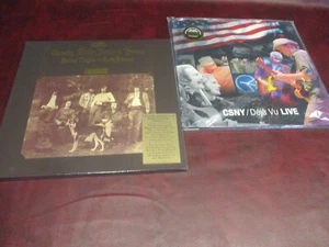 CROSBY STILLS NASH & YOUNG DEJA VU VERIFIED 50TH ANN. SET + 200G DEJA VU LIVE - Picture 1 of 1