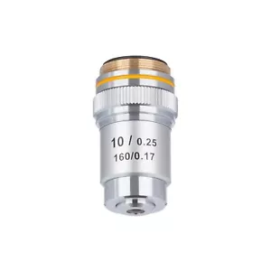 AmScope 10X Achromatic Microscope Objective for Compound Microscopes - Picture 1 of 1