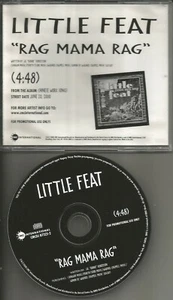 LITTLE FEAT Rag Mama ULTRA RARE PROMO Radio DJ CD Single 2000 USA - Picture 1 of 1