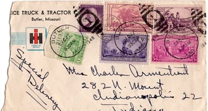 1948 BUTLER MO SONDERLIEFERUNG MIT #728 PLATTE # SINGLE + INTERNATIONAL HARVESTER - Bild 1 von 2