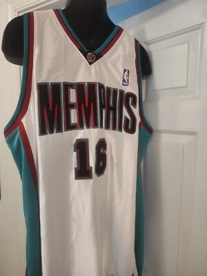 Pau Gasol  16 Memphis Grizzlies Reebok Stitched Jersey New with Tags - Image 1 of 4
