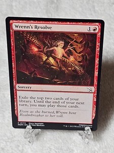 MTG Wrenn's Resolve March of the Machine Magic Gathering Card #173 NM